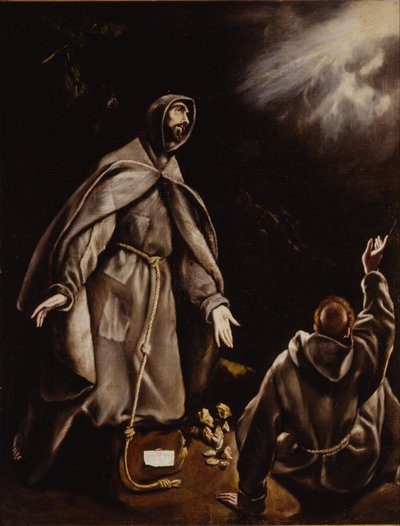 Der heilige Franziskus in Ekstase von El Greco